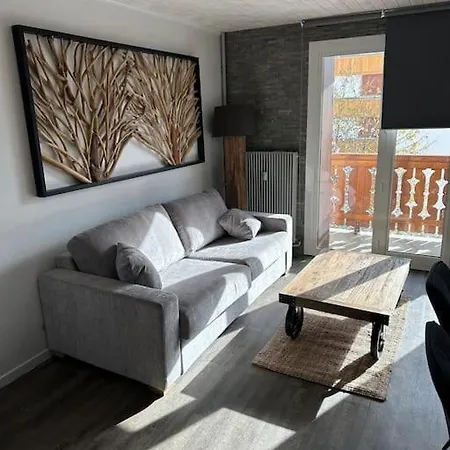 Apartment Pied Des Pistes, Balcon Avec Vue, Chic, Cosy Et Lumineux