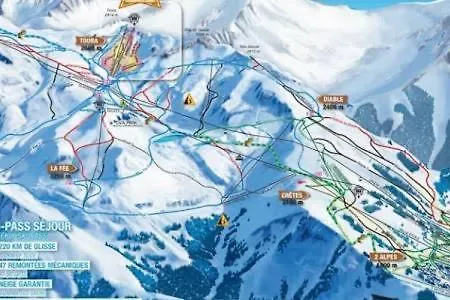 Pied Des Pistes, Balcon Avec Vue, Chic, Cosy Et Lumineux * Les Deux Alpes