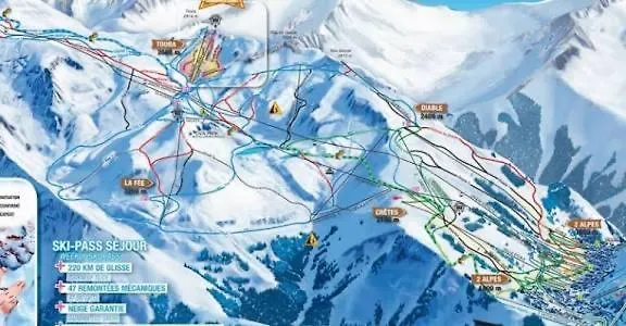 Pied Des Pistes, Balcon Avec Vue, Chic, Cosy Et Lumineux * Les Deux Alpes